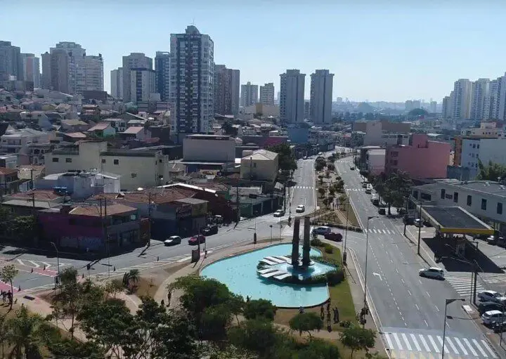 Vista de São Caetano do Sul, SP